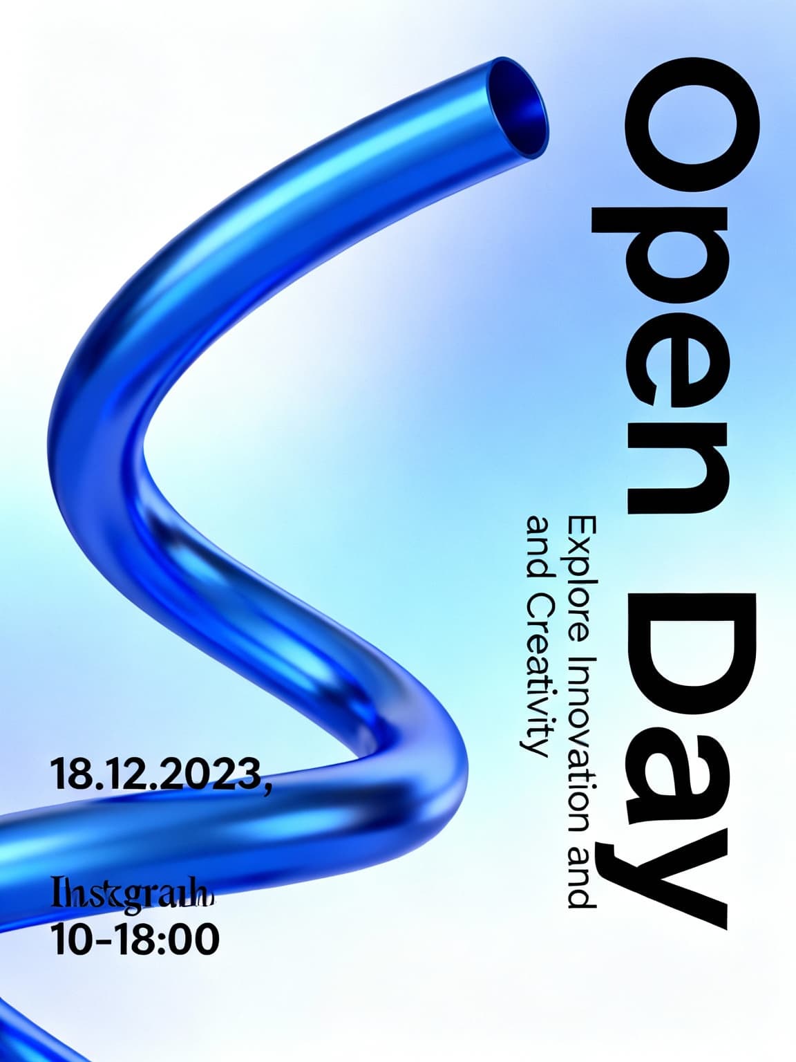 Pôster de Evento Open Day