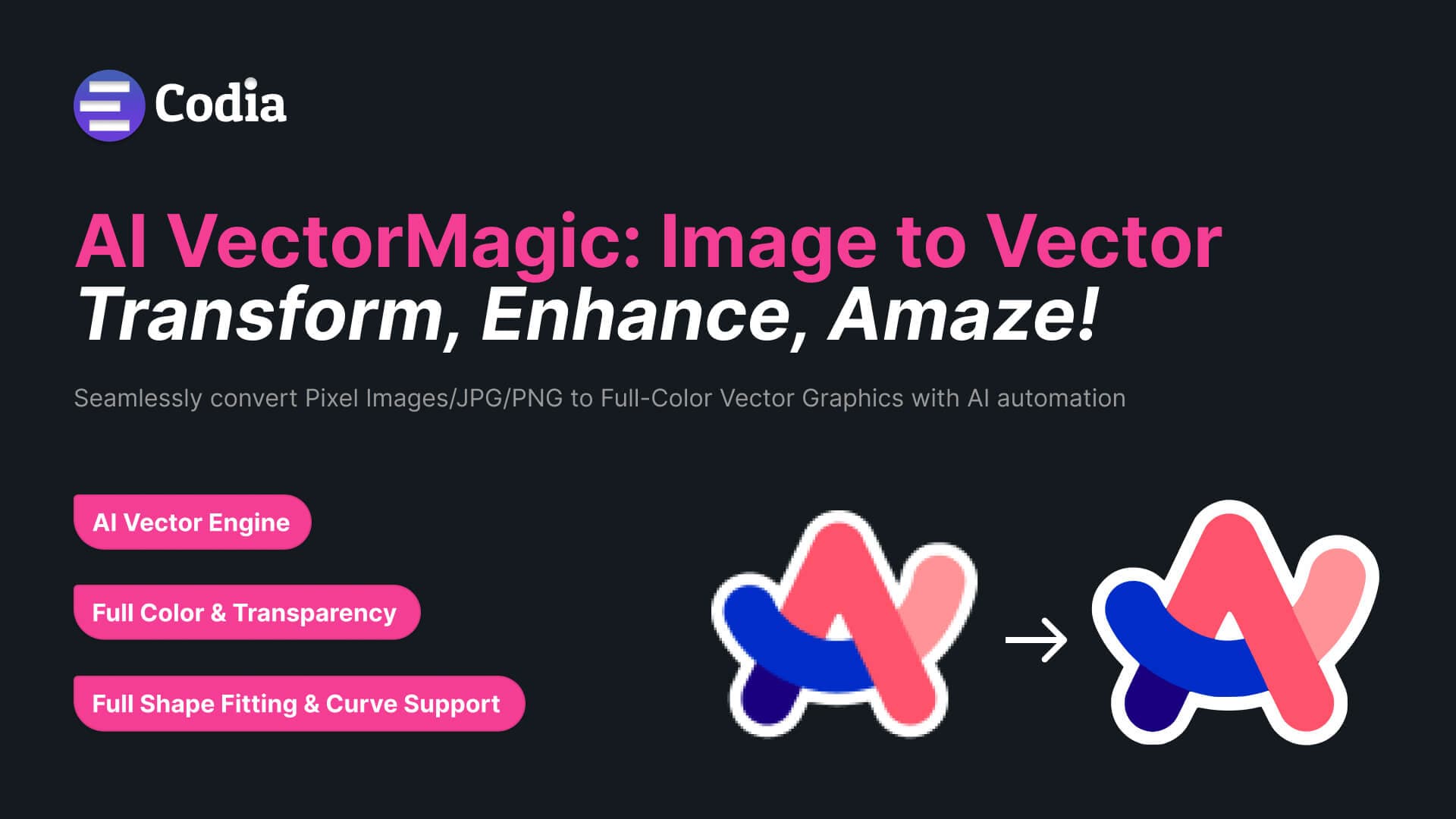 Image → Vector/SVG