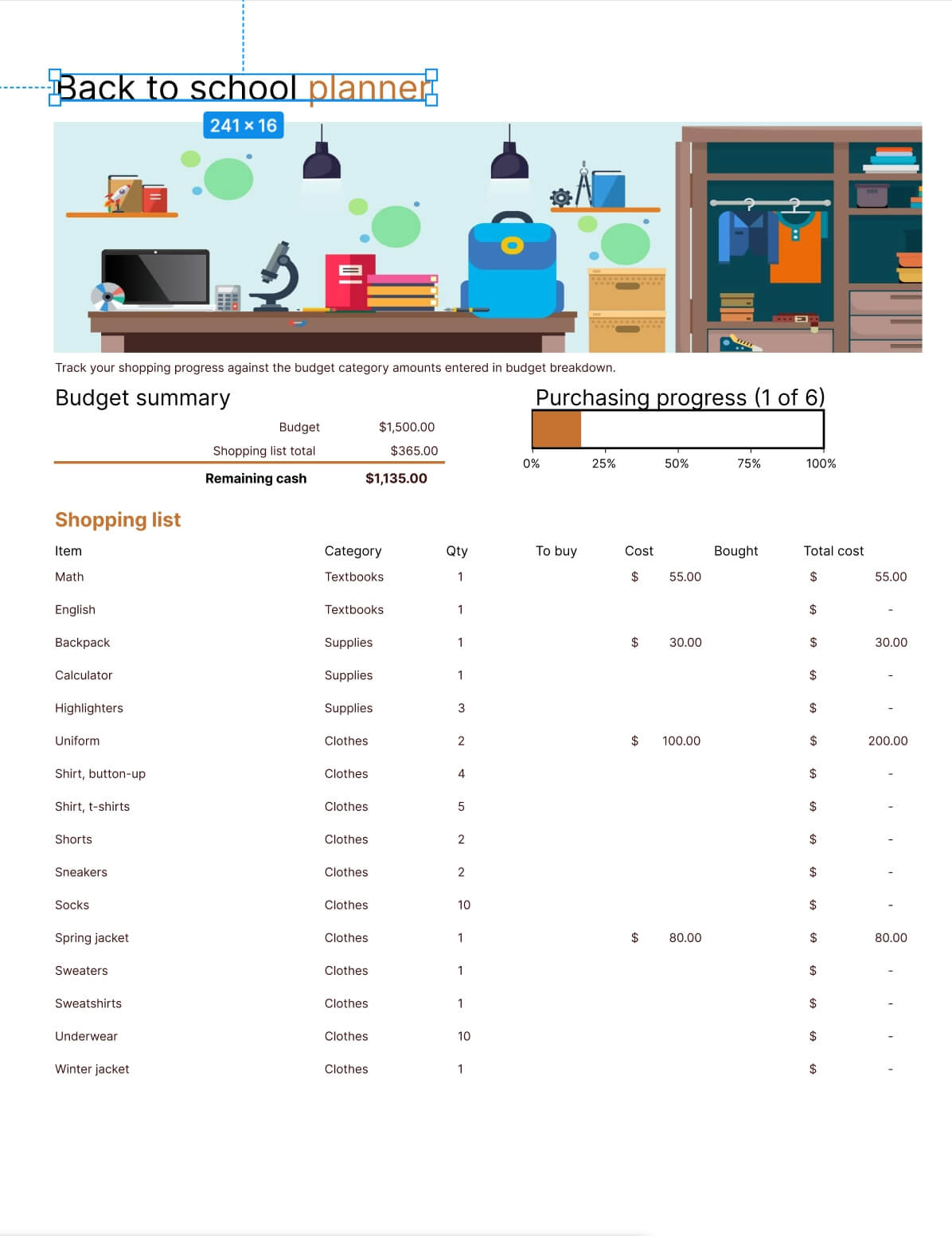 Excel Spreadsheet สู่ตารางที่แก้ไขได้